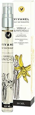 VIVANEL 8024 Vanille & Patchouli Taschenflakon Eau de Toilette, weiß (10 ml)