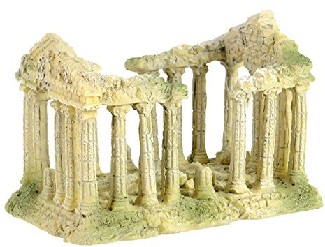 Unterwasser Treasures 65239 Römische Tempel Aquarium Ornament