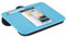 LAPGEAR Scrivania compatta per computer portatili fino a 15, modello n. 43103, colore: Blu Alaska