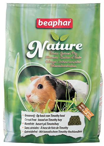 BEAPHAR - Nature Meerschweinchen - Für Nager Und Kleinsäuger - Vitamin C, Rohfaser, Kräuter - Unterstützt Gesundheit Und Wohlbefinden - 3 kg