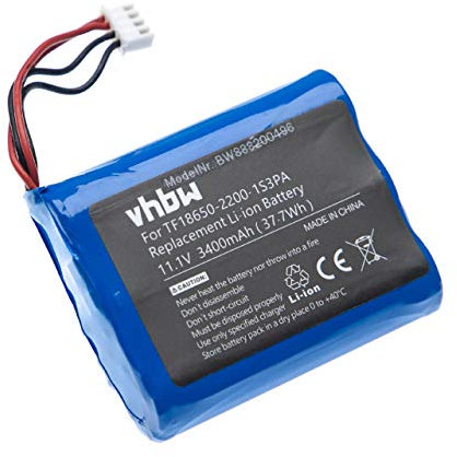 vhbw Batterie Compatible avec Marshall Stockwell Enceinte, Haut-parleurs (3400mAh, 11,1V, Li-ION)