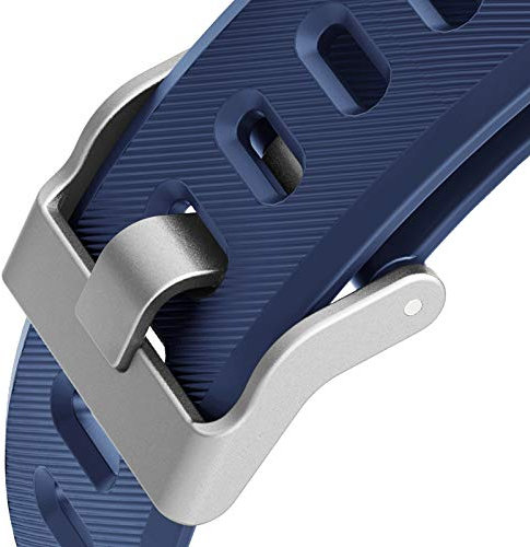 ZURURU Veryfitpro ID115Plus HR Replacement Band For Lintelek, Letscom, Letsfit and Willful ID115Plus HR Fitness Tracker Strap (Blue, 5.4-7.6 inches)