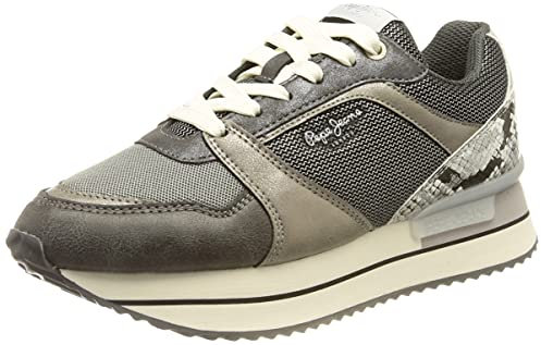 Pepe Jeans London Rusper Cosi, Zapatilla Mujer, 927argent, 39 EU