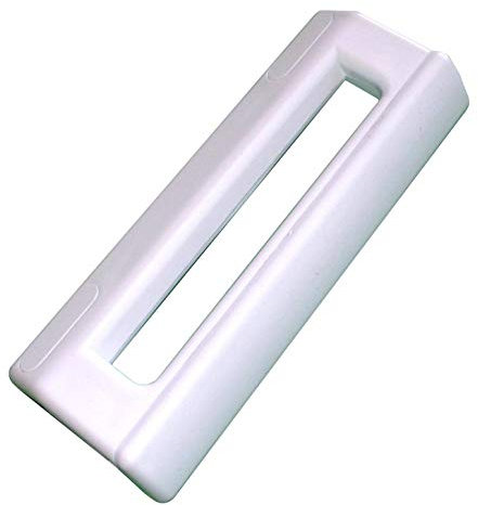 Türgriff, Griff weiß Universal für Kühlschrank, Gefrierschrank LxTxB 199x30x85mm