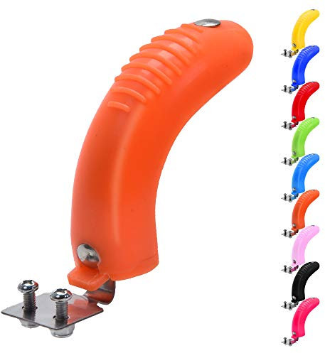 OTFAITP Hintere Bremsbeläge des Scooters Ersatz für Micro Mini/3in1 Deluxe Series 3-Rad-Roller (Orange)