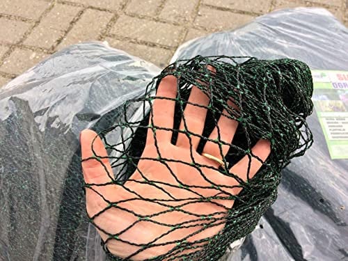 AGROHIT Vogelschutznetz, Reißfestes & Engmaschiges Gartennetz, Abdeckung für Beeten, Pflanzen & Teiche, Schutznetz gegen Vögel, Schmutz & Laub, Netz für Obst & Gemüse, 6 x 5 m, 30 m²
