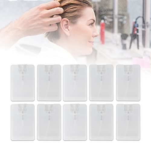 10pcs 20ml Cardcase Perfume Spray Bottles Refillable Perfume Atomizer Bottle, Mini Spray Atomizer Empty Bottles, Credit Card Fine Mist Spray Bottle Empty Flat Atomizer Pump, for Traveling Outgoing