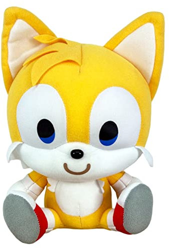 Great Eastern Entertainment Sonic The Hedgehog - SD Miles Tails Prower Sitzender Plüsch, 17,8 cm H