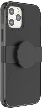 PopSockets iPhone XS Max and 11 Pro Max Case with Phone Grip and Slide Compatible with MagSafe, Phone Case for iPhone XS Max and 11 Pro Max, Wireless Charging Compatible - Black