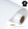 NCRGB Plotterfolie Textil,TransferfolieVinyl Vinylfolie Plotter Bügelfolie zum Bedrucken,Flexfolie Plotter Textil für DIY-T-Shirt & Anderen Stoffen Stoffe (Weiß, 30.5×10 m)