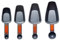 COMTIM Dog Food Scoop - Dog Food Measuring Cup Pet Food Scoop for Dog Cat, (Dog food Scoop Set Includes 1 Cup, 1/2 Cup, 1/3 Cup, 1/4 Cup)