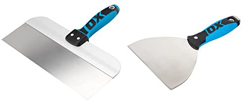 OX Pro Taping Knife - 12 / 300mm & OX Pro Joint Knife - 152mm