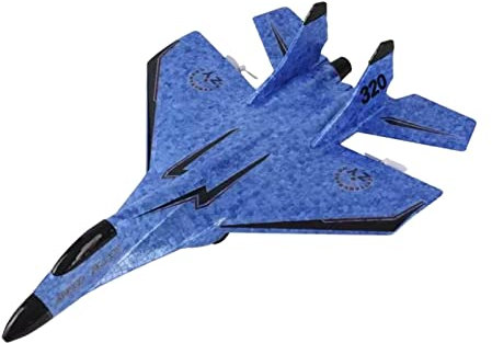 EPP RC Glider 2.4G 2 Channel Fixed Wing for Kids Girls Adults, Red