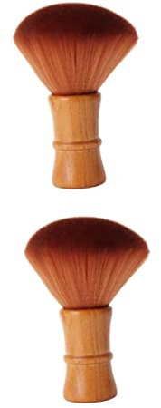 Gatuida 2stücke Friseur Nackenbürste Aus Hochwertigem Material Multifunktionale Haarreinigungsbürste Für Friseursalons Weiche Und Langlebige Staubbürste Zum Haareschneiden Reinigung