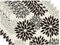 Artoid Mode Blumen Schwarz Dahlien Halloween Platzsets 4er Set, Herbst 30x45cm Urlaub Tischsets Waschbar Platzdeckchen Küche Party Deko