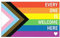 Jeder ist Hier willkommen Aufkleber LGBT Gleichheit Gleich endekoration Banner F5N4 Autoaufkleber