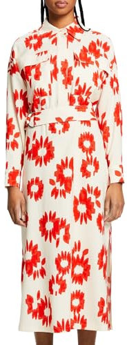 ESPRIT Damen 014ee1e316 Kleid, 055/Ice, 36