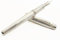 Grifos Sterling Silver Fountain Pen Made in Italy Medium Nib, graduation gift, anniversary, black and blue ink refillable pen
