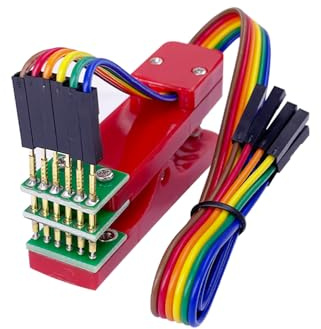 WitMotion Testbrennvorrichtungstest, Schreib- und Debug-Fix, 1 x 6P, 2,54 mm Pitch PCB Prüfstand, Download-Programm, Debug- und Schreibvorrichtungsstifte