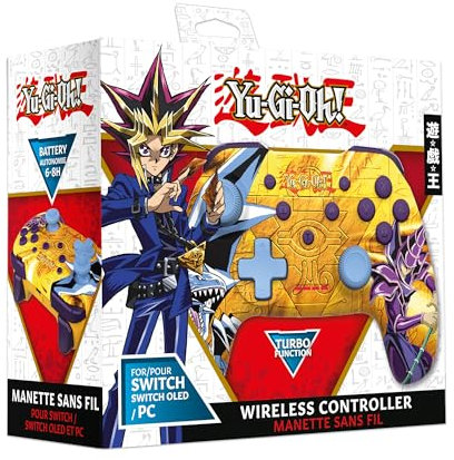 Yu-Gi-Oh! - Manette Sans Fil pour Switch - Dark Magician vs Blue-Eyes White Dragon