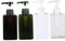 Angoily 4 Pièces shampooing Contenant de Liquide de Voyage Bouteilles vides Bouteilles de Stockage Liquide Vaisselle Bouteille de Stockage Distributeur pour Le Corps
