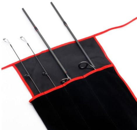 Oxford Tuch & Biber Angelrutenetui, zuverlässiger Schutz für Ihre Rute, bequem zu bedienen (G)