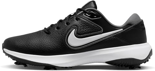 Nike Victory Pro 3 Herren Golfschuhe (breit) (DX9028-003, Schwarz/Cool Grey/White), Schwarz/Weiß-Rauchgrau, 9.5