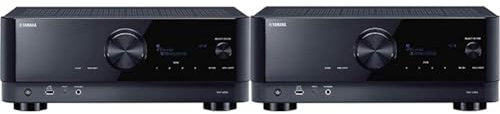 Yamaha AV-Receiver RX-V6A schwarz – Netzwerk-Receiver mit Dolby Atmos Height Virtualizer & Receiver RX-V4A schwarz – Netzwerk-Receiver mit MusicCast Surround-Sound