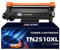 TN2510XL Toner Kompatibel für Brother TN2510 Toner XL für MFC-L2835DW, MFC-L2827DW, MFC-L2800DW, DCP-L2620DW, HL-L2400DW, HL-L2400DWE (1er-Pack, Schwarz)