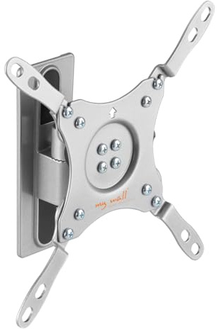 my wall HC2-1L TV Wall Mount for Motorhome and Caravan TV Mount Swivelling Tilting VESA Compatible Screen Mount