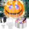 Ultraschall Vernebler,Nebelmaschine Mini,Wassernebler,12 LED Nebelmaschine,Mist Maker Wassernebler Fogger,Spritzschutz Ultraschall Nebler,Nebelmenge≥400ml/H,mit Abnehmbarem Spritzschutz