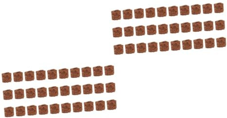 Parliky 60 STK Aquatischer Pflanzring Dekor Aquarium-Werkzeug Hydrosaat Bausatz Wasserpflanzen Fixierring Aquarienpflanzen Gewichtsring Töpferhandwerk Pflanzenfester Ring Pottery. rot