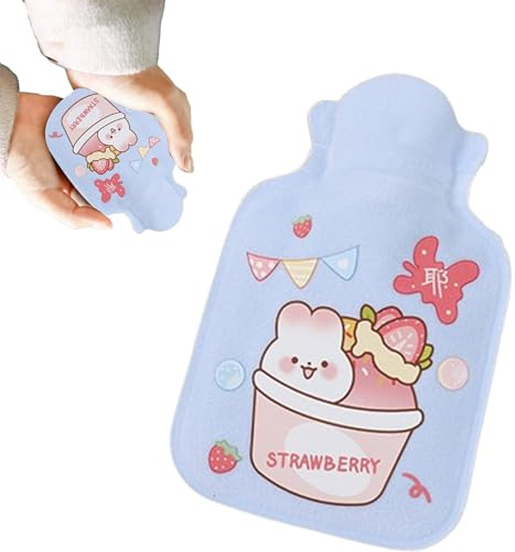 Hot Water Bottle - Hot Water Bottles for Adults | Foot Warmers Bottle | Rubber Hot Water Bottle | Leakproof Large Hot Water Bottle | Bottle Cover