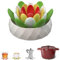 Readaeer Dessous de plat en silicone (vert)