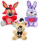 PQKL-party 3 pcs Teile Fünf Nächte In Freddys Plüschspielzeugset, FNAF Plush Toys Bonnie, Foxy Fazbear Und Bonnie Und Hasenspielzeug, Plüsch Charaktere Weihnachtsspielzeug für Jungen und Mädchen