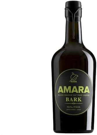 Amaro Amara Bark Liquore Siciliano con Infusione di Corteccia di Arancio 50cl 30%