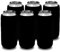 OUDQFCJ 6x 16oz Can Dosenkühler, isoliert wiederverwendbar rutschfest Neopren Dosenkühler Getränkehalter, Hüllen für Bierdosen (500ml), Solide Farbe