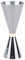 30 ml 60 ml en acier inoxydable Jigger Cone Shape Brink Wine Measury tasse Bar ACCESSOIRES