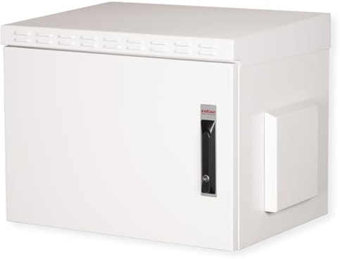 ROLINE 19-Zoll Wandgehäuse Pro 7 HE, 600x450 BxT IP55 Outdoor grau