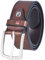 Pierre Cardin Leder-Gürtel Herren 40 mm breit, Gürtel Herren Vollrindleder dunkelbraun, Größe/Size:110, Farbe/Color:braun