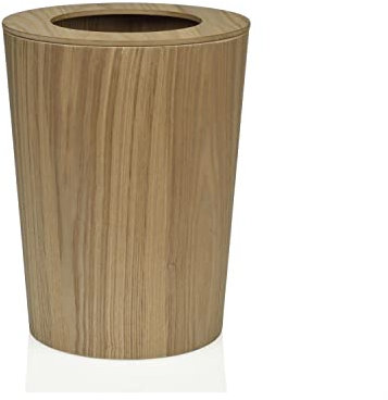 Andrea House - Papelera Madera Fresno Ø23,5X30,5Cm (PA17048)