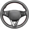MEWANT Genähter Lenkradbezug für Opel Astra (K) 2015-2020/Corsa (E) 2014-2019/Crossland X 2017-2020/Grandland X 2017-2020/Insignia (CT) B 2017-2020/Karl 2015-2020/Zafl 2015-2020/Zafl ira (C) 20
