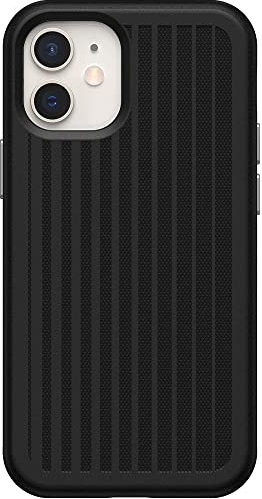OtterBox 77-81833 for Apple iPhone 12 mini, Cooling and Antimicrobial Gaming Max Grip Case - Squid Ink/Black