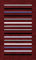 Mani TEXTILE TPS_RAY_BOR160 Teppich, Polyester, Bordeaux, 160 x 230 cm