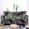 ZAHHYG Sofa Überzug Schwarzes Mandala Sofaüberwurf Sofabezug Stretchy Couchbezug Sofa Bezug Ecksofa Überwurf Sofabezüge Antirutsch Sofahusse Jacquard Sofaüberzug 3 Places (190cm-230cm)