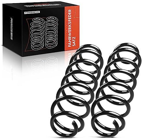 2x Federn Fahrwerksfeder Hinten Kompatibel mit Ibiza IV Schrägheck 1.2L-1.9L 2008-2017 Ibiza IV Sportcoupe 1.2L-1.9L 2008-2016 Replace# 6Q0511115BE