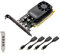 hp Nvidia Quadro P620 2GB Graphics Card (512 CUDA Cores, GDDR5, 128-Bit, PCI Express x16 3.0) – With x4 mDP to DP Cables, High & Low Profile Brackets - 3ME25AA – Plain Boxed