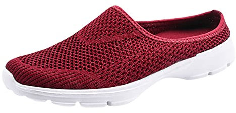 Orthopädische Schuhe Damen Diabetic mit Leichter Sohle Medicus Schuhe Vorne Geschlossen Sommer Deichmann Schuhe Hausschuhe Mesh Atmungsaktiv Gesundheitsschuhe Outdoor Air Cushion Clogs Pantoletten
