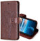 KANVOOS Coque pour Huawei Y6 2019, Etui Protection Housse Premium en Cuir PU, Antichoc Étui à Rabat Portefeuille Flip Case pour Huawei Y6 2019 (Marron)