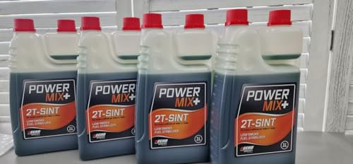 4 litri Olio Miscela ECHO Sintetico PowerMix+ Motori a 2 tempi-Uso Professionale